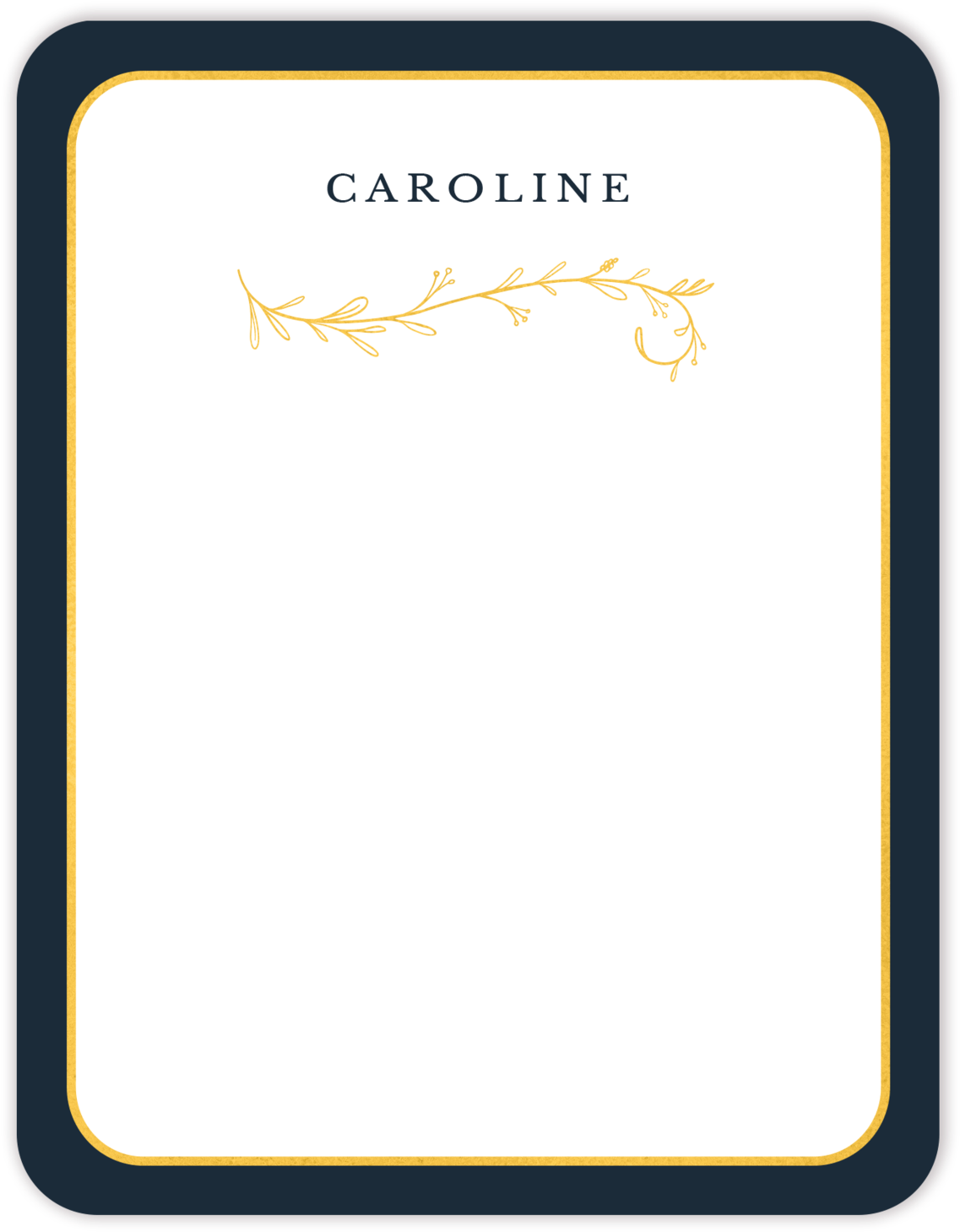 Wedding Day Foil Pressed Flat Note Clipart (620x766), Png Download