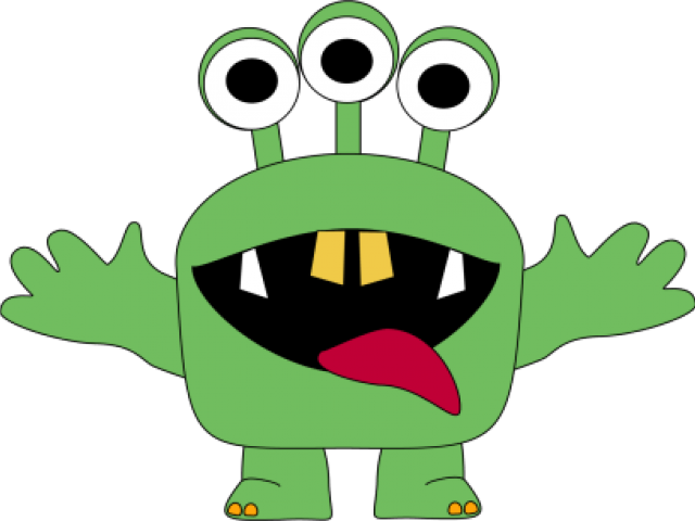 Monster Clipart Kids - Png Download (640x480), Png Download