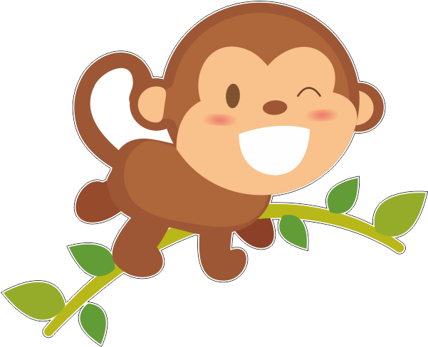Monkey Clipart (800x800), Png Download