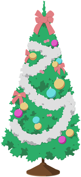 Clipart,christmas Pictures, Free Photos - Clipart Christmas Tree - Png Download (1280x905), Png Download