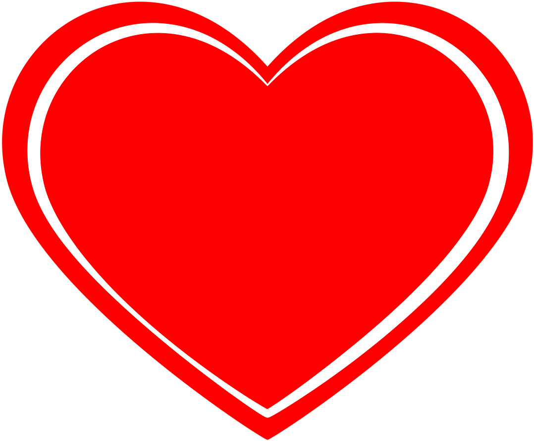 Heart Red Element - Google Map Mark Png Clipart (1280x1128), Png Download