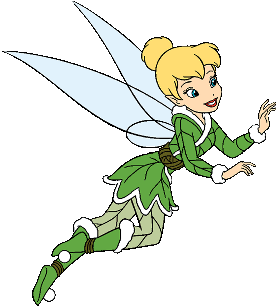 Tinkerbell Clip Art Pictures Clipart Panda - Fairy Tinkerbell Clip Art - Png Download (550x625), Png Download