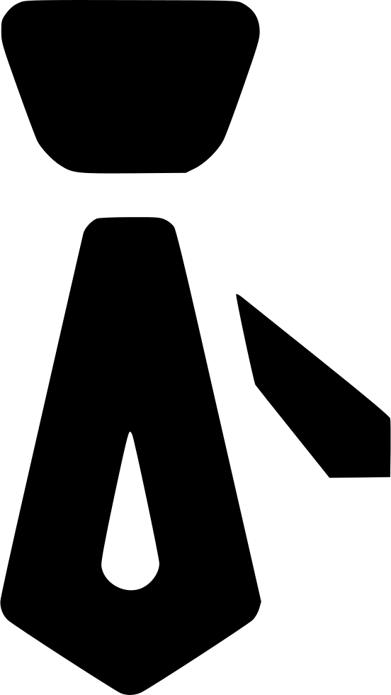 Tie Resume Portfolio Business Work Management Office Clipart (552x980), Png Download