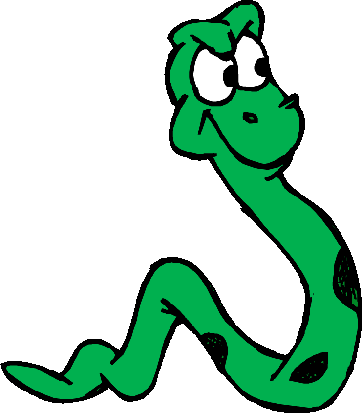 Cartoon Snake Images - No Snake Clipart (750x848), Png Download