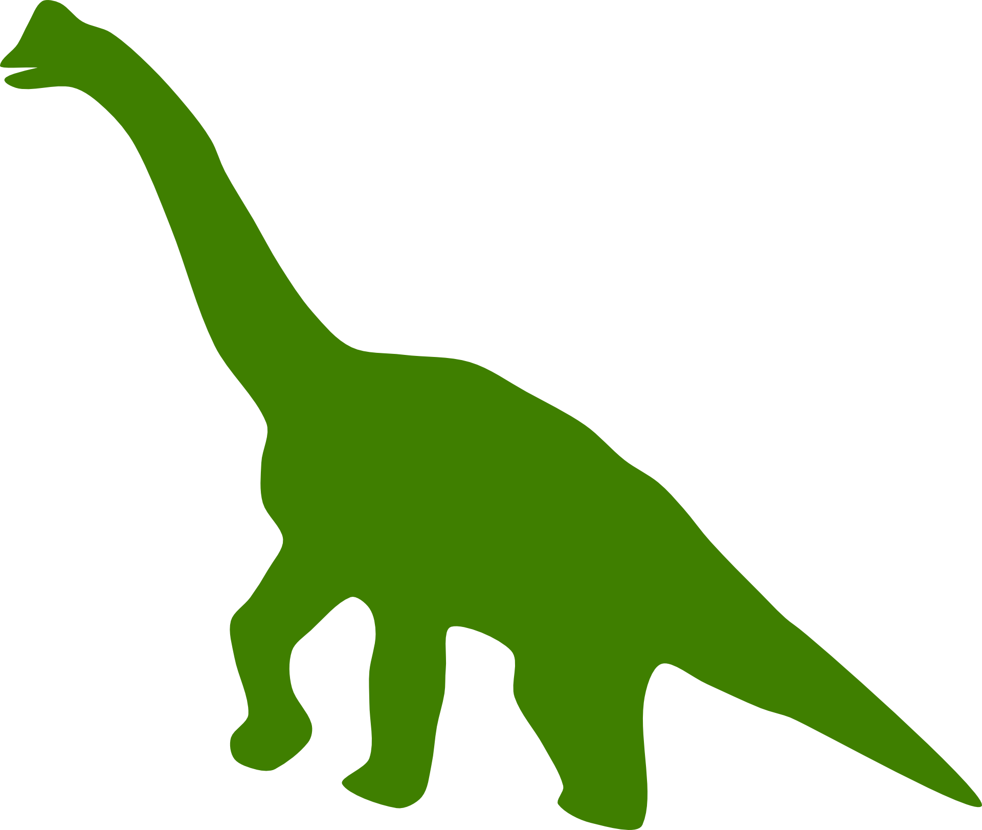 Dinosaur Clip Art - Png Download (852x720), Png Download