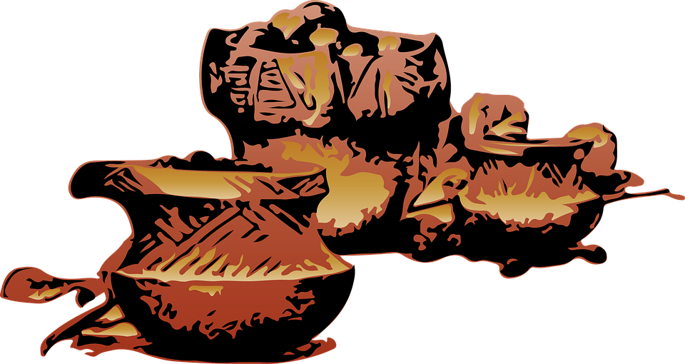 Primitive House Cliparts 11, Buy Clip Art - เครื่องปั้นดินเผา Png Transparent Png (960x510), Png Download