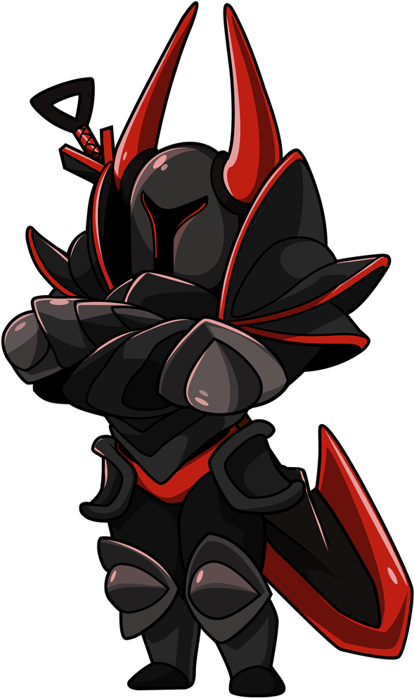 Blackknight - Black Knight Shovel Knight Clipart (600x1000), Png Download