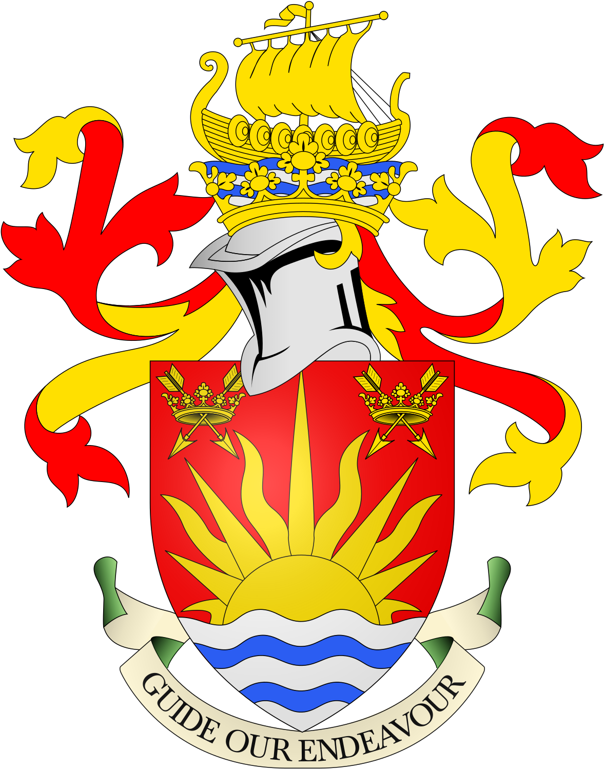 Pitcairn Islands Coat Of Arms Clipart (1200x1525), Png Download