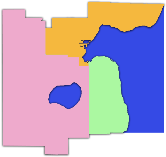 Town Map - Ink Clipart (576x544), Png Download