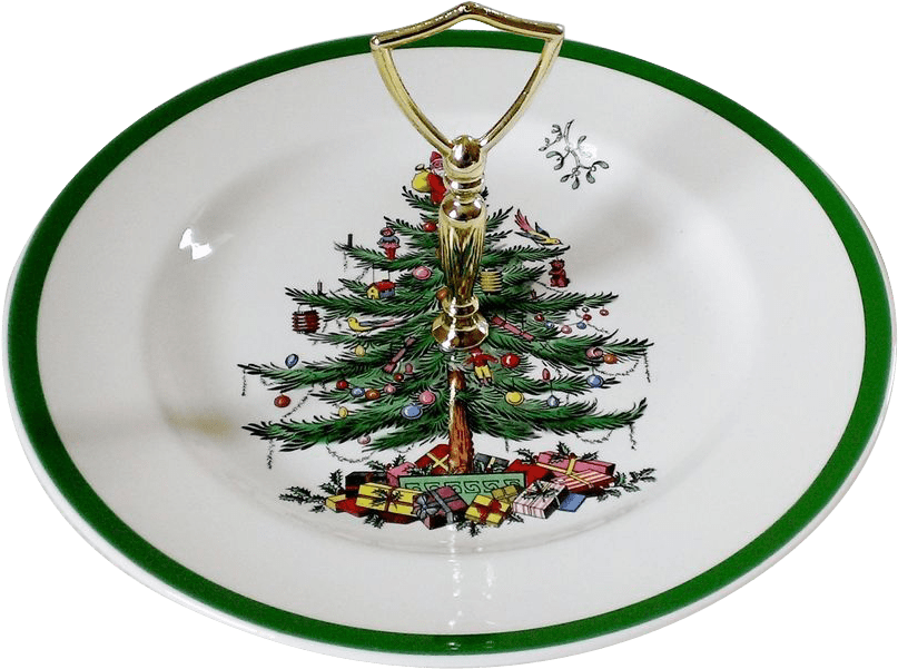 Spode Christmas Tree Clipart (806x806), Png Download