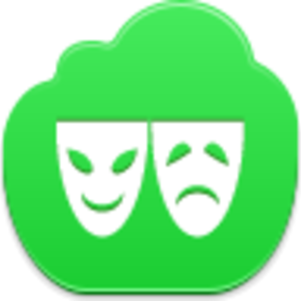 Theater Symbol Icon - Facebook Clipart (600x600), Png Download