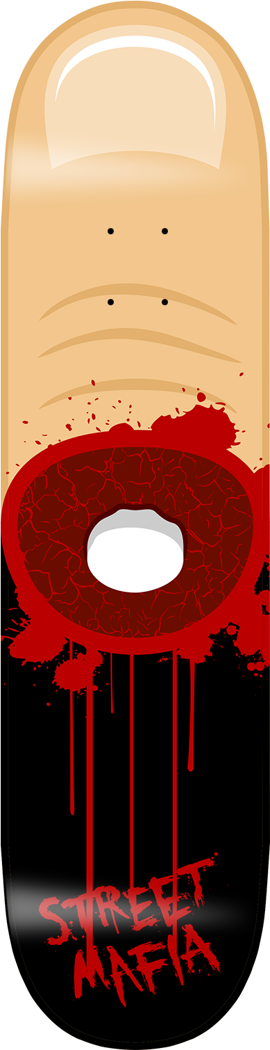 Tweet Inshare - Skateboard Clipart (600x1624), Png Download