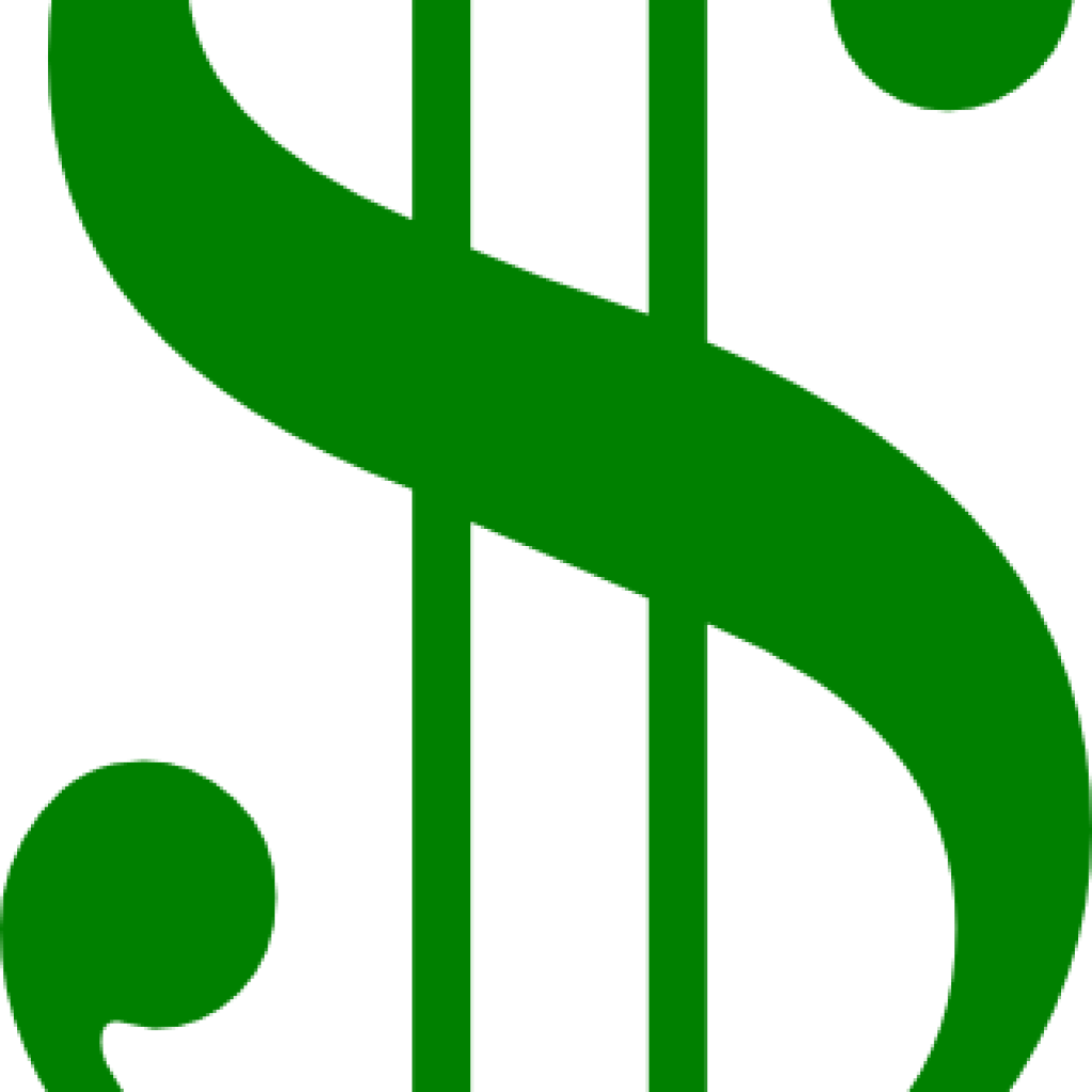 Money Sign Clip Art Dollar Sign Clipart Clip Art For - Dollar Sign Money Clipart - Png Download (1024x1024), Png Download