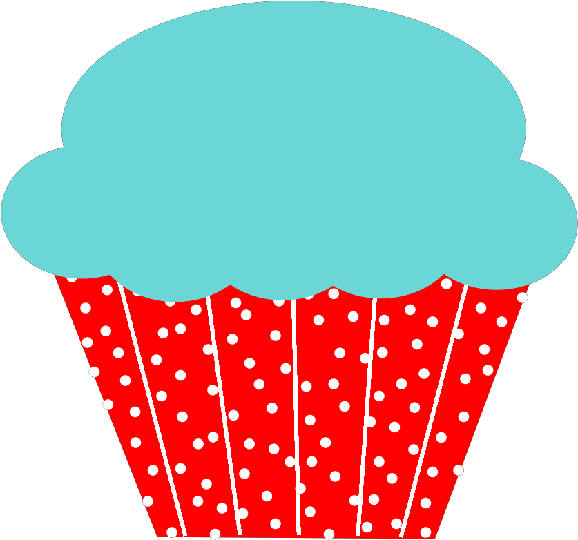 Cupcake Shape Clip Art - Png Download (600x561), Png Download