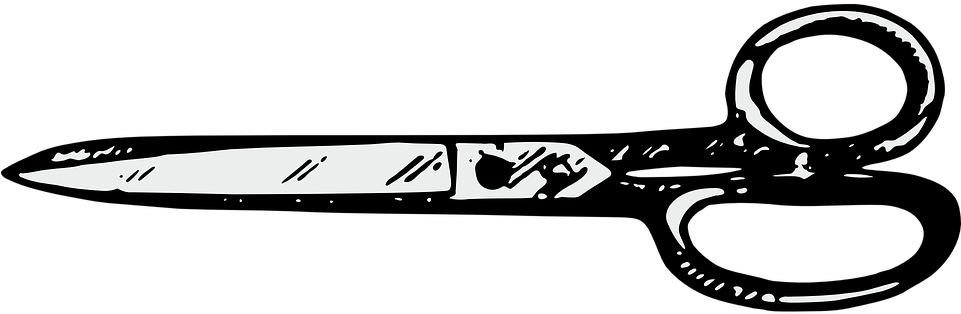 Tijera De Costura Png Clipart (960x480), Png Download