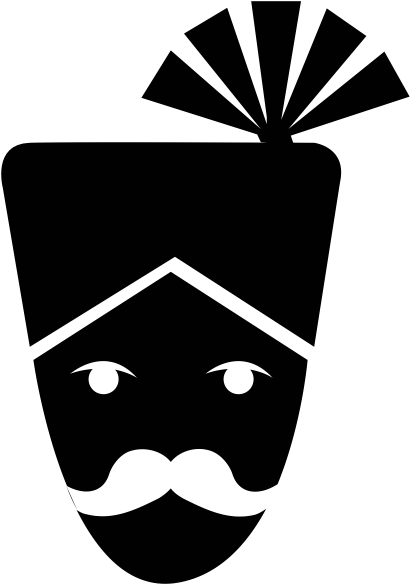 Man Rubber Stamp - British Raj Clipart (600x600), Png Download