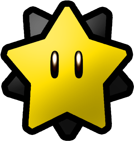 Green Valley - Super Mario Star Clipart (600x600), Png Download