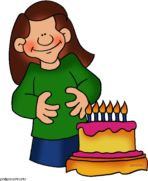 Phillip Martin Clipart Cake - Png Download (559x648), Png Download
