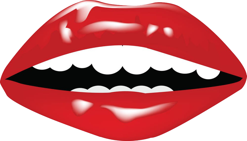 Lip Photography Clip Art - Lips Vector Png Transparent Png (1000x571), Png Download