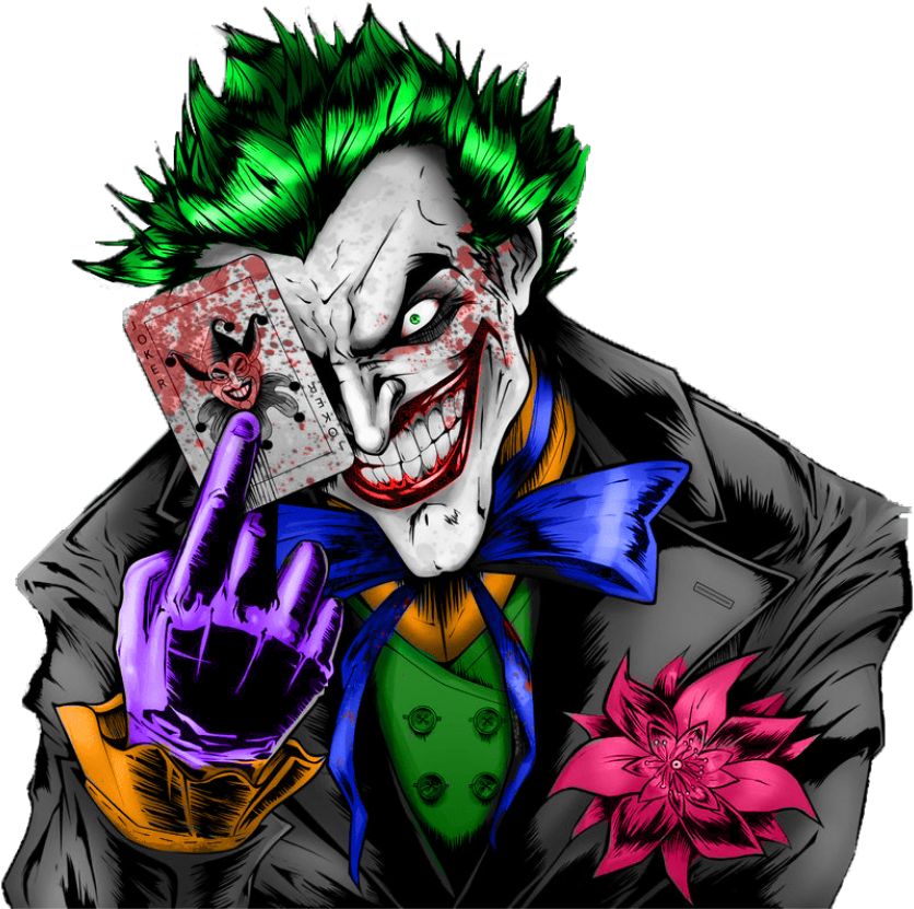 Free Png Joker Png Images Transparent - Joker Png Clipart (850x836), Png Download