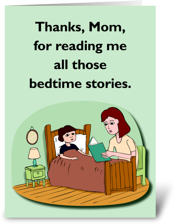Bedtime Stories Greeting Card - Paperblanks Clipart (700x792), Png Download