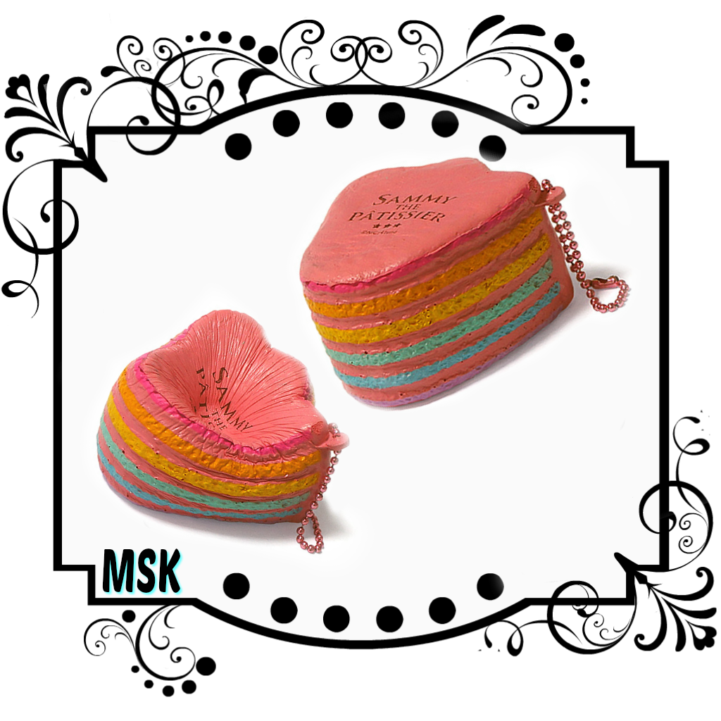 Sammy Rainbow Cake Squishy - Sammy The Patissier Rainbow Cake Super Squishy Mascot Clipart (1024x1024), Png Download