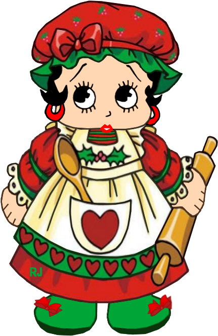 Baking Cookies - Christmas Day Clipart (500x700), Png Download