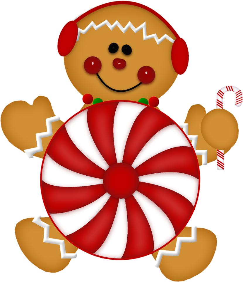ginger* ** Christmas Clipart, All Things - Gingerbread - Png Download
