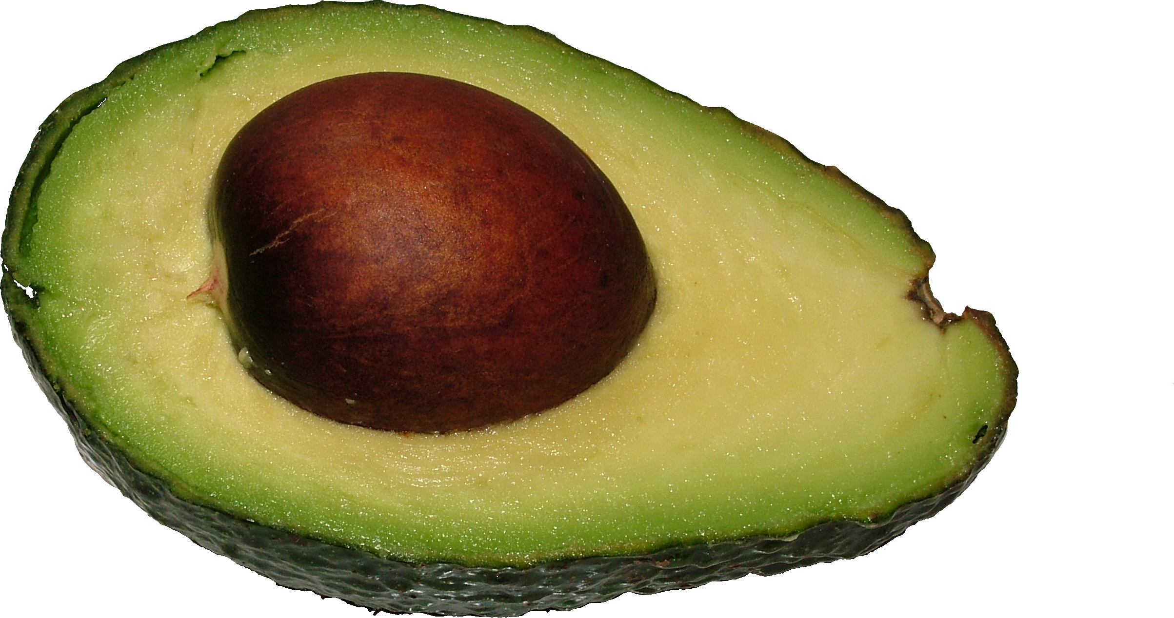 Avocado Png 2, Buy Clip Art - Avocat Fruit En Anglais Transparent Png (2407x1268), Png Download