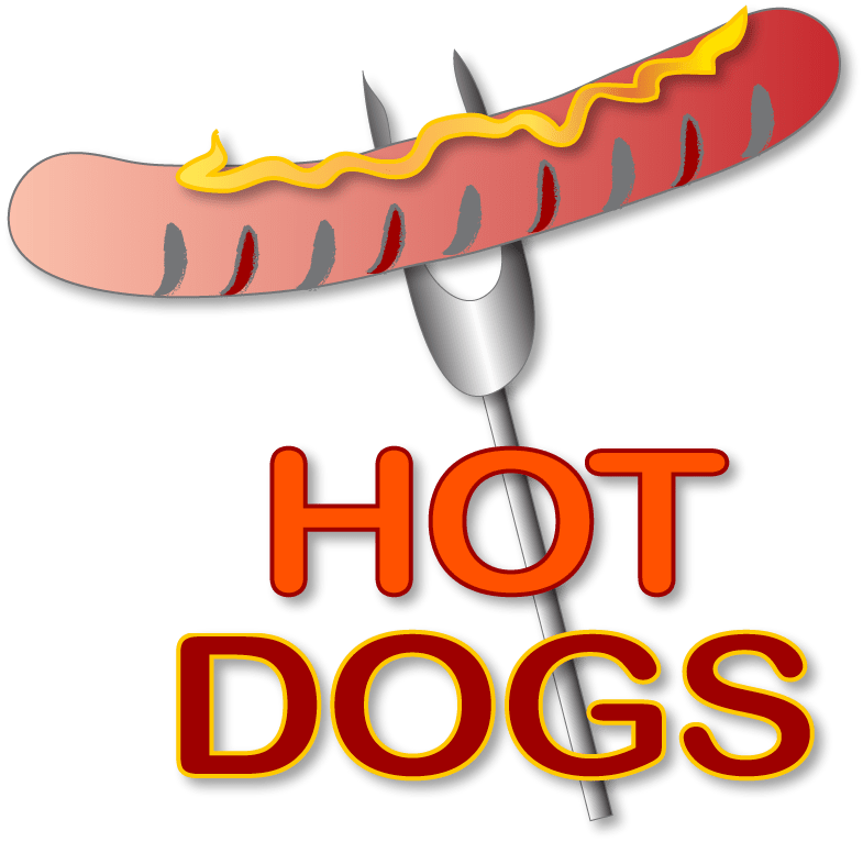 Hot Dog Logo Png Clipart (789x774), Png Download