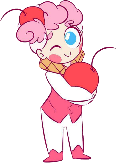 Personajes Fnafhs Ice Cream Clipart (480x670), Png Download