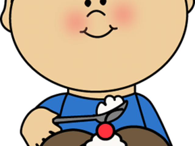Boy Clipart Ice Cream - Sundae - Png Download (640x480), Png Download