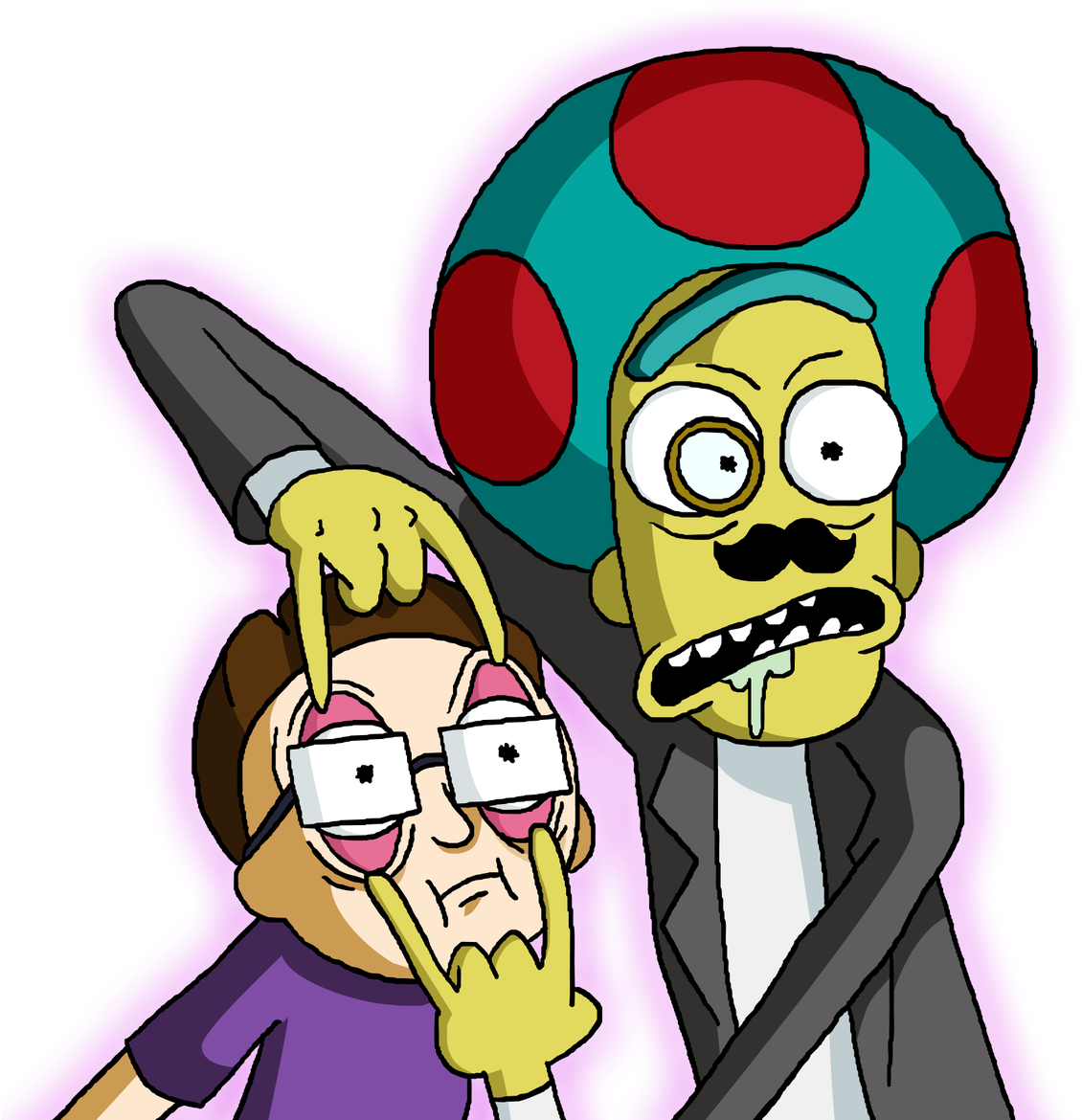 Was Starren Die Zwei An - Myflashware Clipart (1167x1200), Png Download