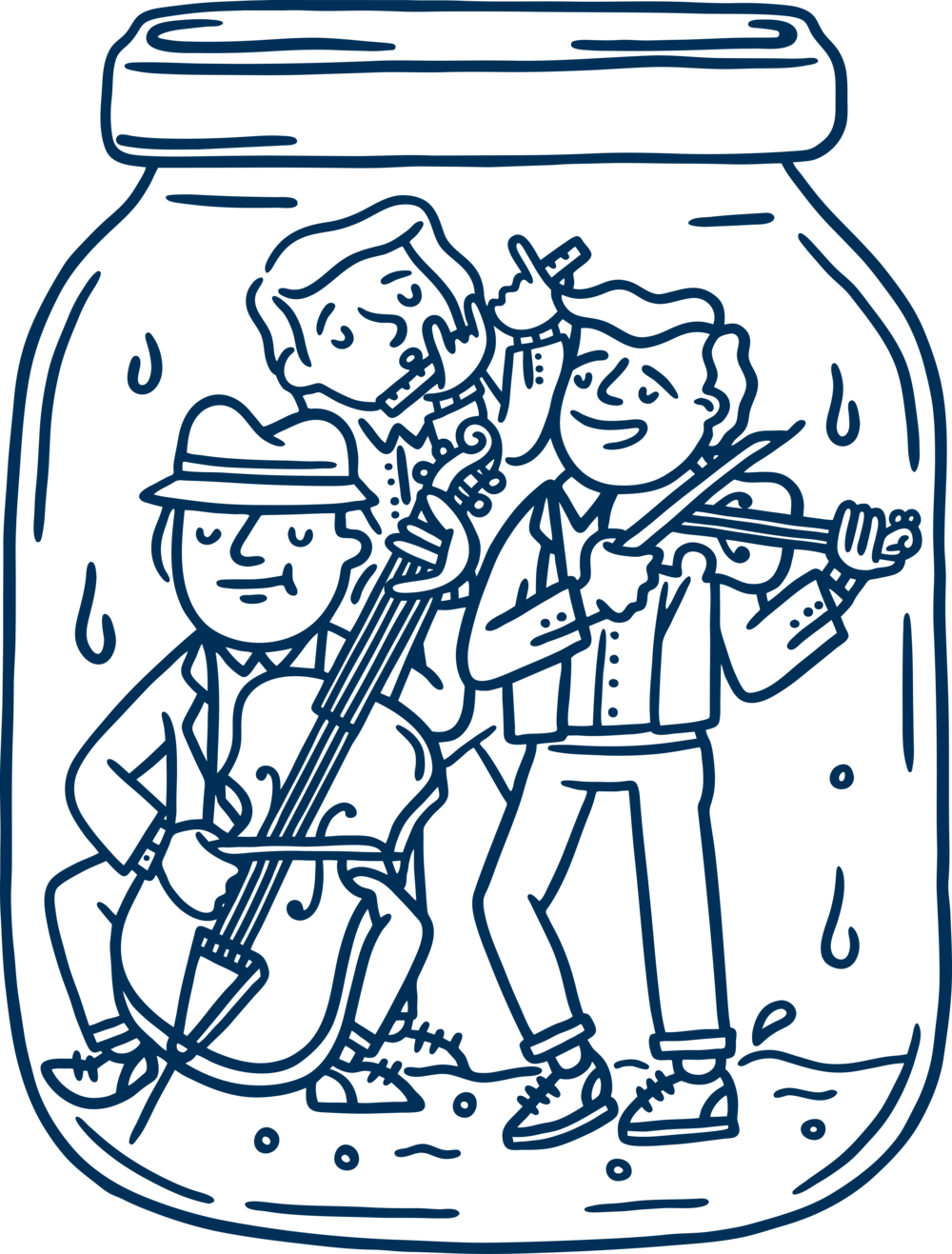 Mp Threepieceband Copy - Portable Network Graphics Clipart (1000x1317), Png Download