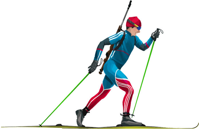 Cross Country Skiing Illustration Clipart - Full Size Clipart (#1215172