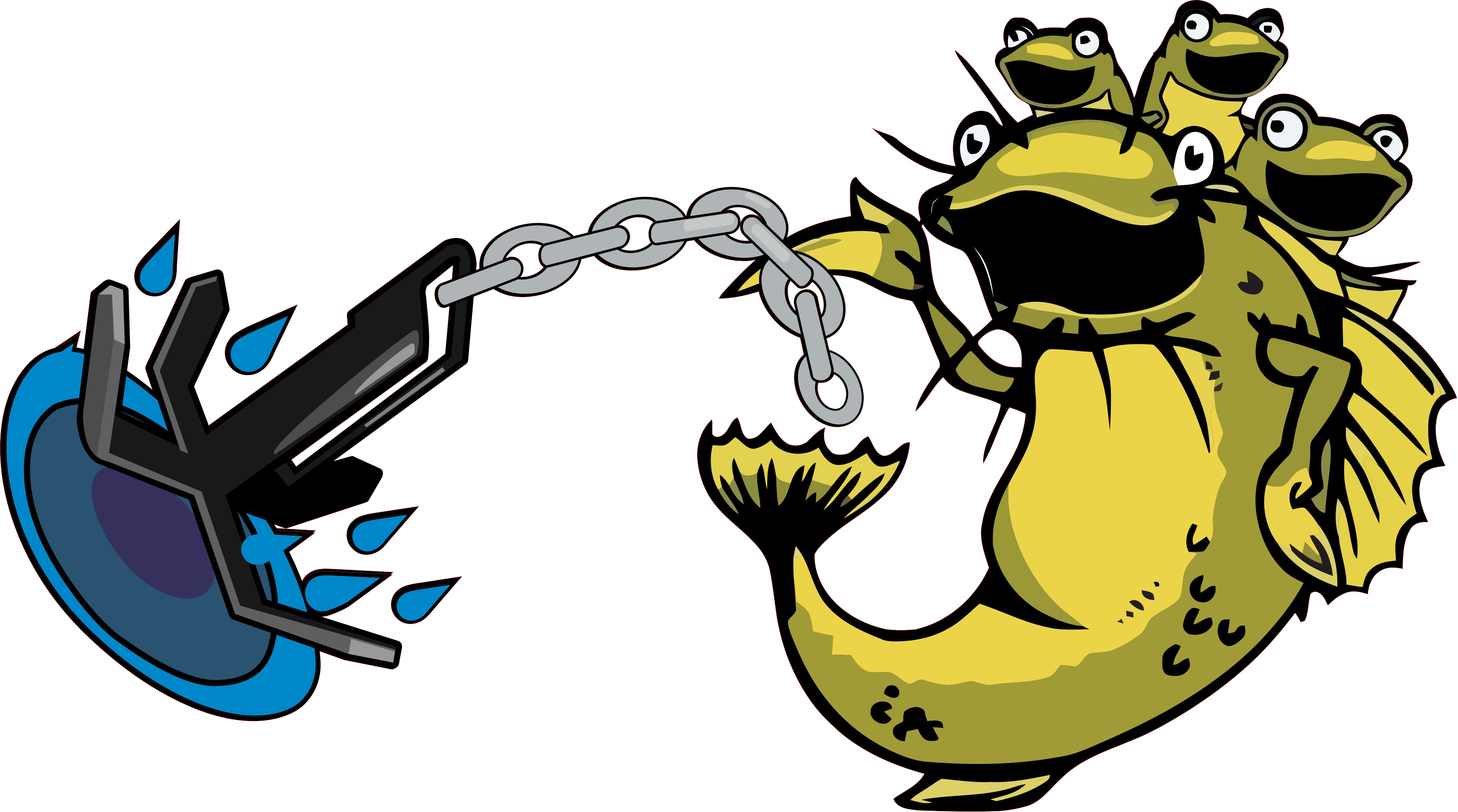 Cattales Anchors - Logo Clipart (4095x2281), Png Download