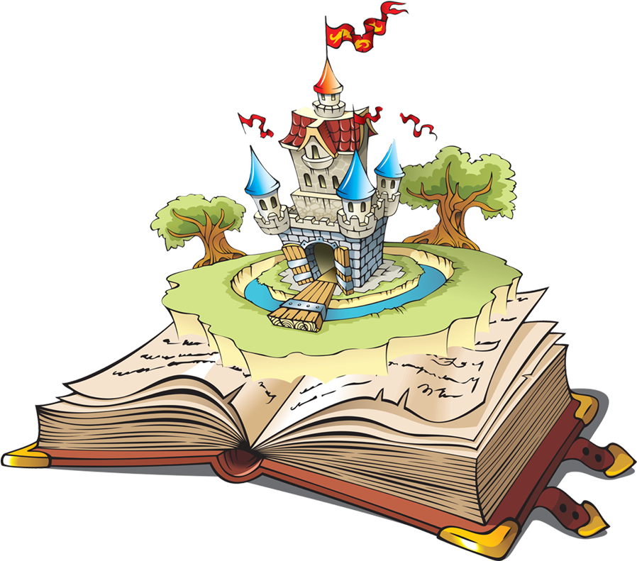 Approfondisco Questo Argomento Un Pò Come Lo Studioso - Storybook Village: Fabulous Fairy Tales Coloring Book Clipart (944x877), Png Download