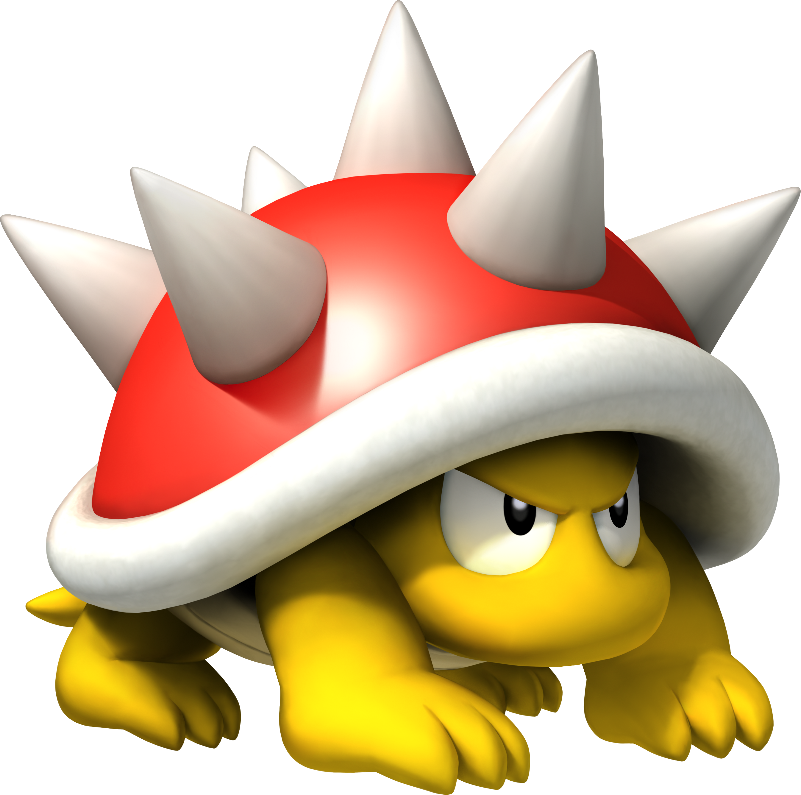 New Super Mario Bros - Mario Bros Spiny Clipart (2691x2670), Png Download