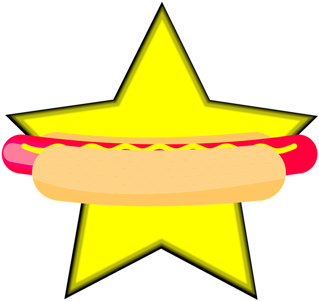 Hotdog Clipart Hotdog Clipart 4936654 Shop Of Clipart - Vector Graphics - Png Download (744x720), Png Download