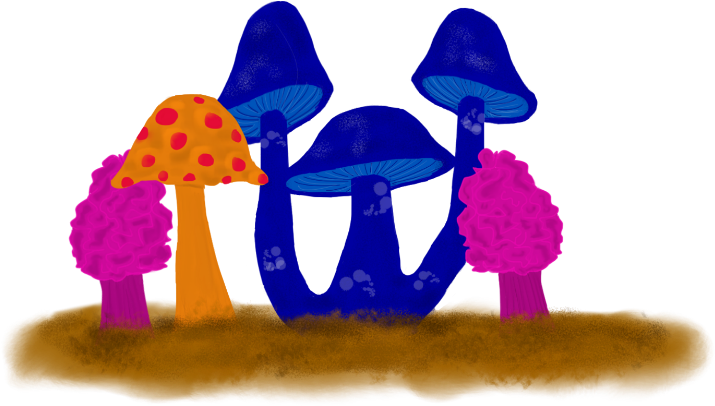 Mushroom Patch Cufflinks, Men's, Blanched Almond Clipart (1431x805), Png Download