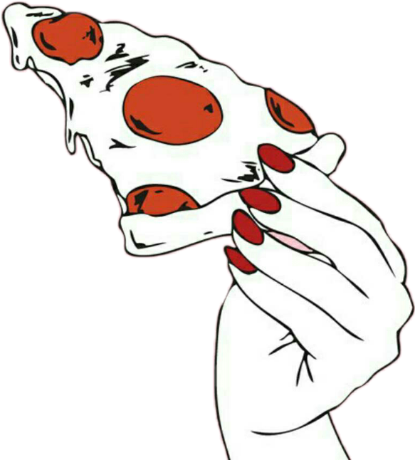 Red Nails Pink Background Clipart (1024x768), Png Download