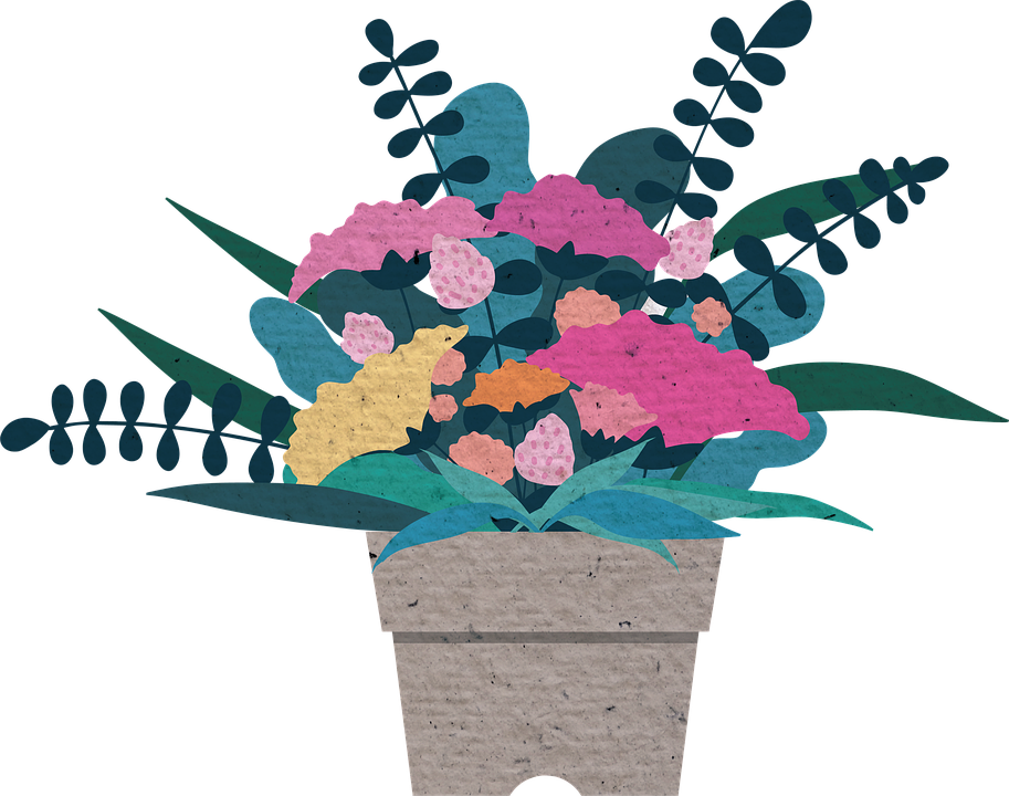 Potted Plant Cliparts 10, Buy Clip Art - Thank You Card For Teachers Day - Png Download (913x720), Png Download