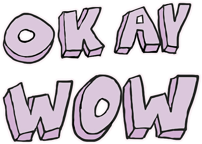 Wow Tumblr Transparent Clipart (686x490), Png Download