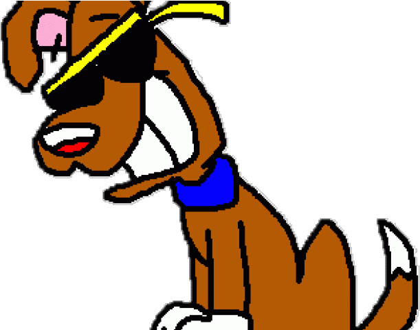 Dog Clipart Clipart Cool Dog - Cartoon - Png Download (640x480), Png Download