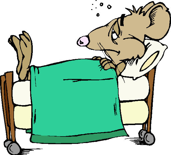 Sick Of Politics A Reality No-one Dares To Mention - Sick Rat Clipart (600x544), Png Download