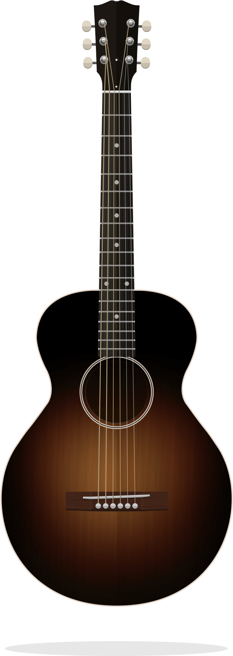 Gibson L-1 - Alvarez Aj80 Artist 80 Series - Jumbo - Natural - Sitka Clipart (796x2139), Png Download