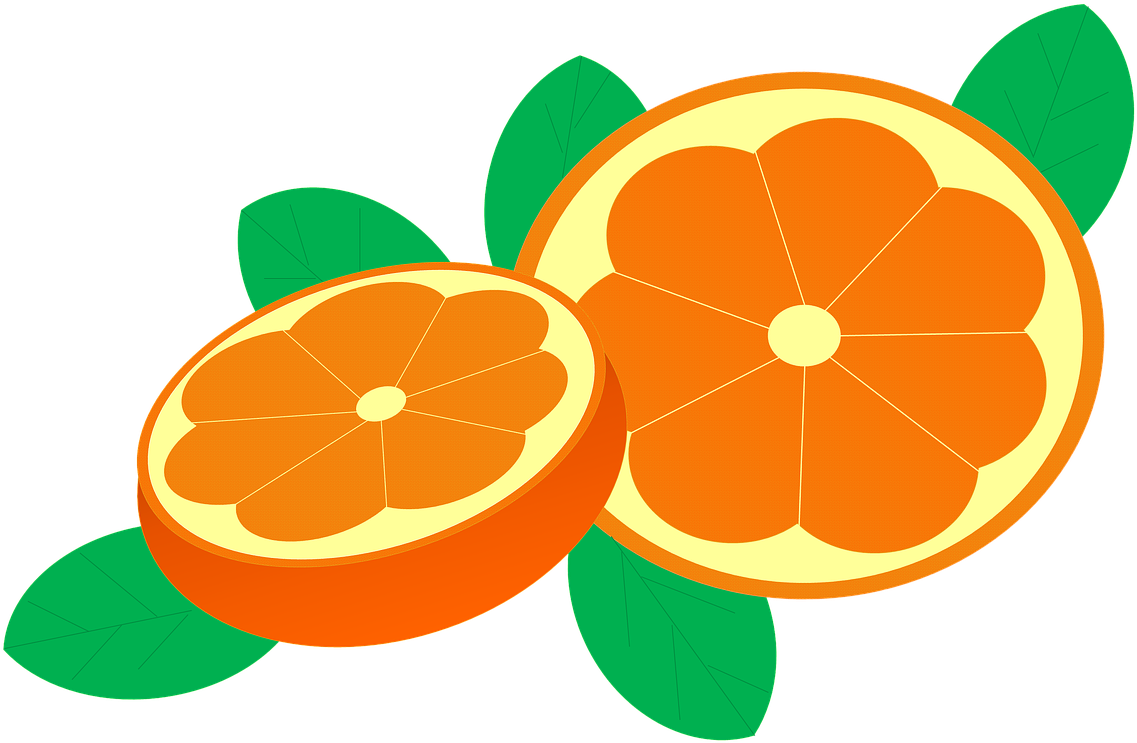 Fruits Cliparts 17, Buy Clip Art - Clipart Jeruk - Png Download (960x674), Png Download