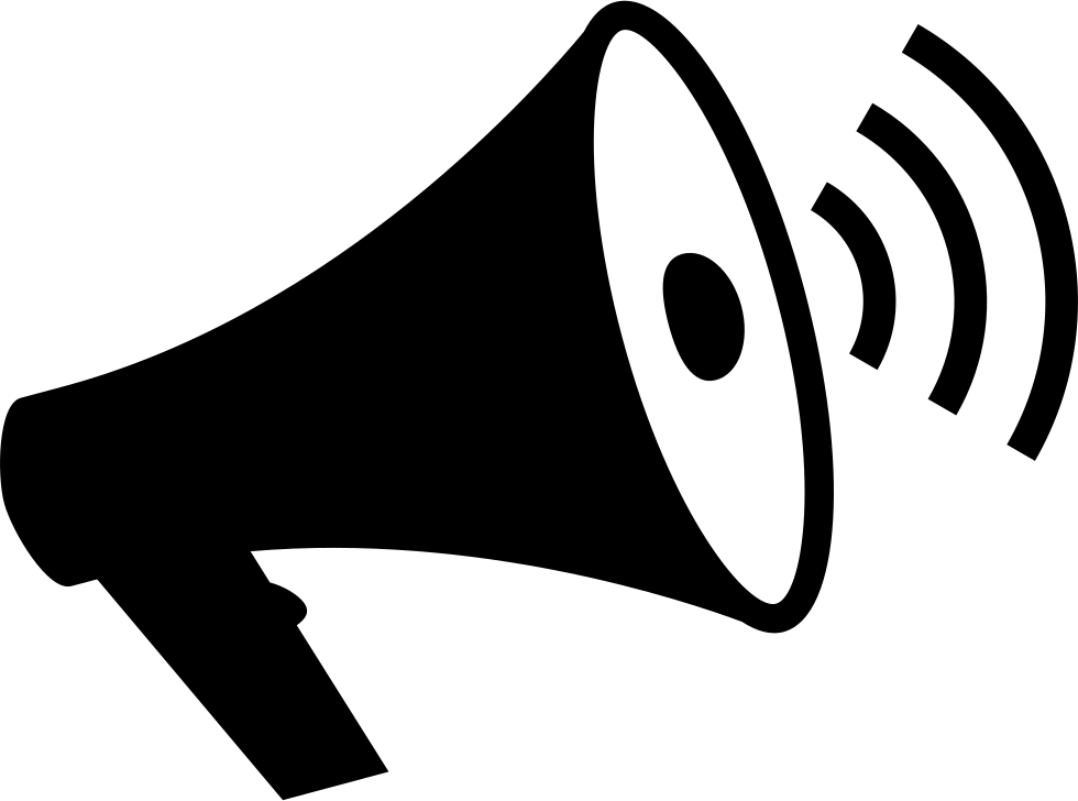 Loudspeaker With Waves Svg Png Icon Free - Icono Megafono Png Clipart (980x728), Png Download