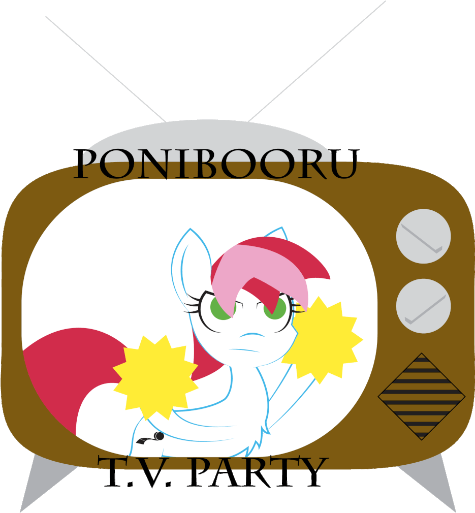 Svg Transparent Library Animated Cheerleading Clipart - Ponibooru Tv Party Gif - Png Download (1000x1024), Png Download