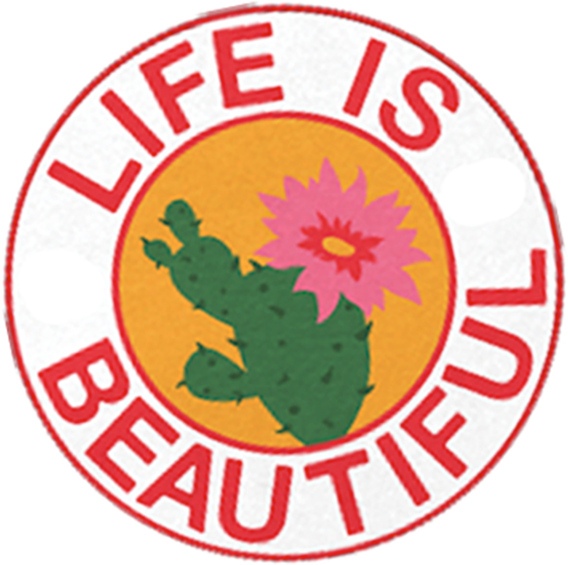 Cactus Flower 1" Pin - Animation Clipart (2000x2000), Png Download